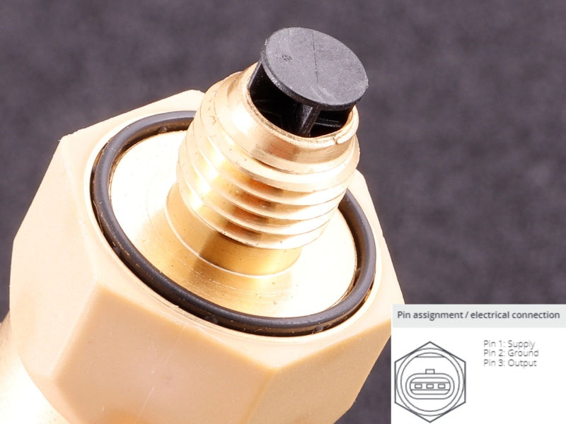 Liquid pressure and temperature sensor (10bar 160 deg C) HELLA, multi (digital PWM)